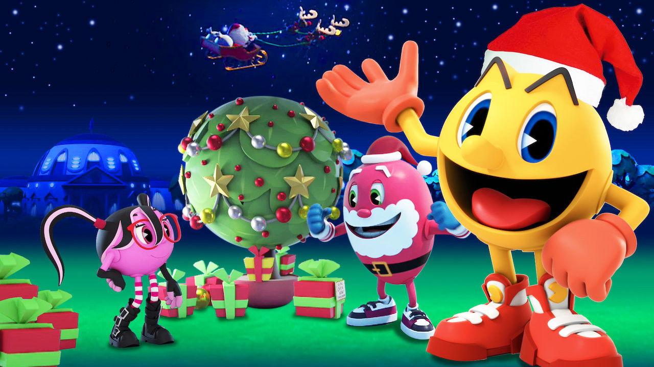 Pac-man życzy wesołych świąt