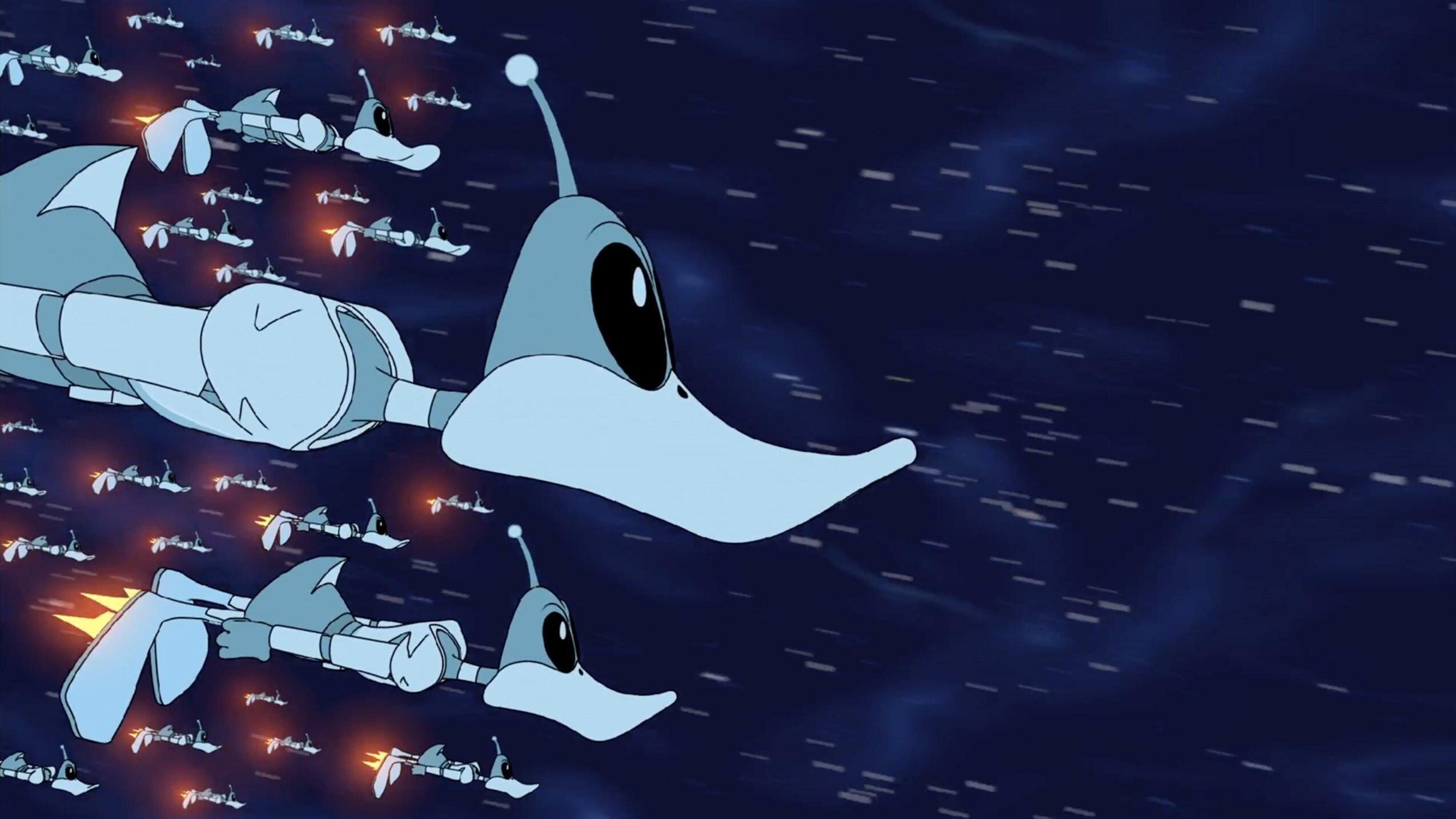 Duck Dodgers in Attack of the Drones