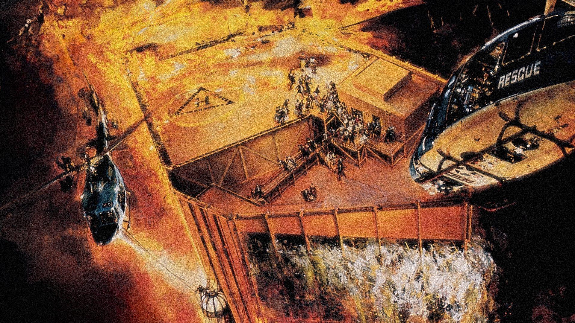 Płonący wieżowiec