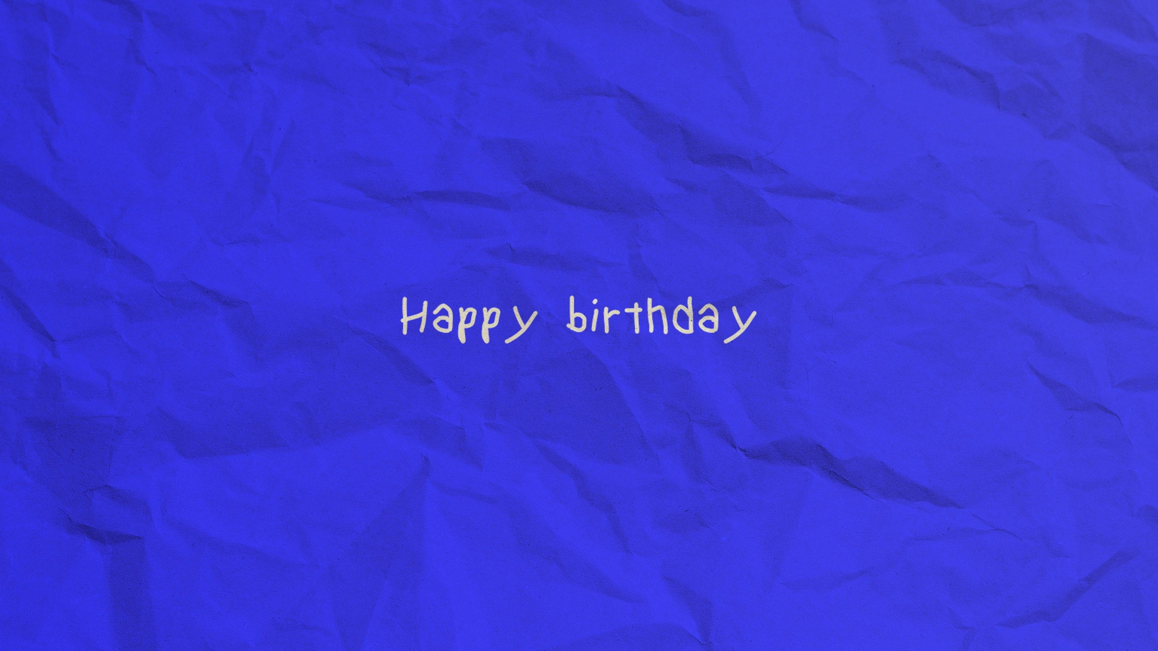 Happy birthday
