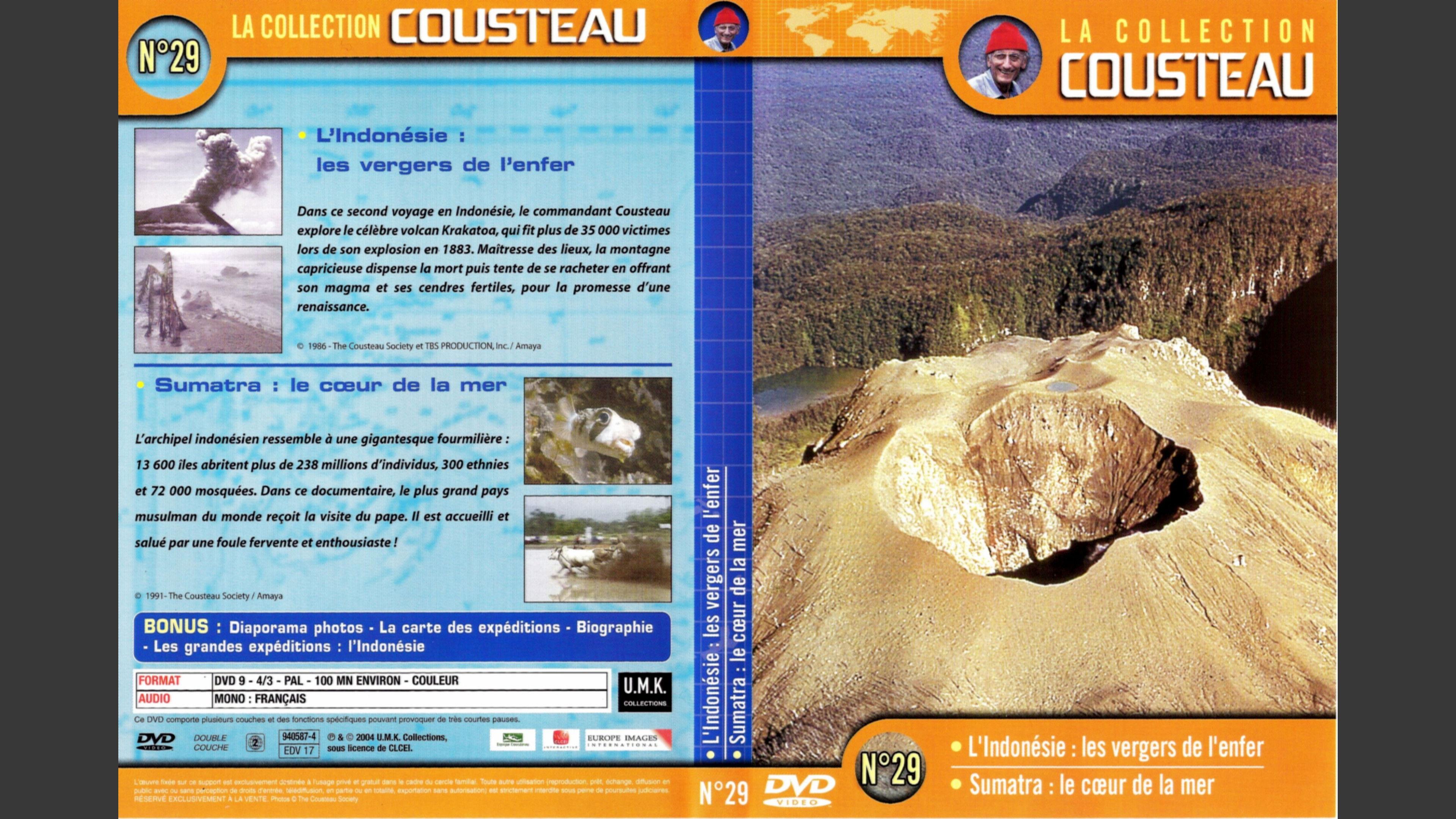 La collection Cousteau N°29 | L'Indonésie : les vergers de l'enfer | Sumatra : le cœur de la mer