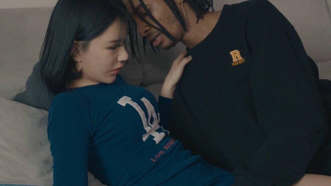 흑인에게 미친 여친