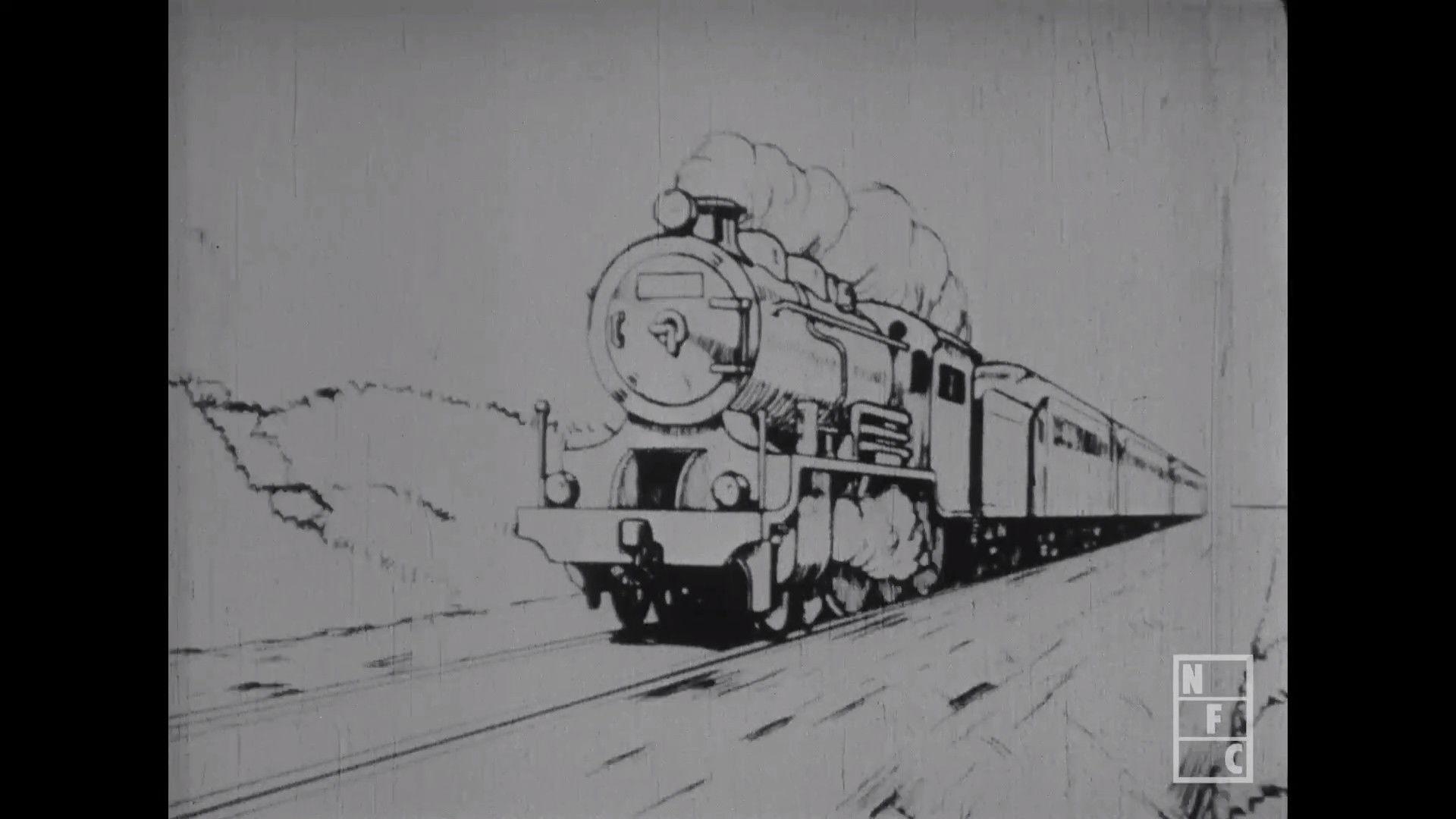 太郎さんの汽車