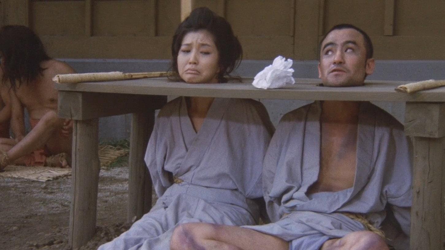 徳川女刑罰絵巻　牛裂きの刑