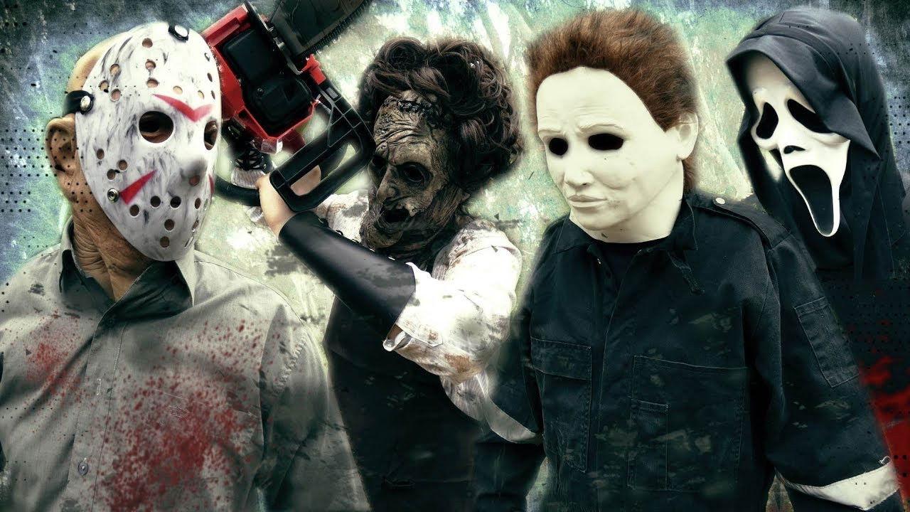 JASON VOORHEES vs LEATHERFACE vs GHOSTFACE vs MICHAEL MYERS | Horror Battle Fan Film