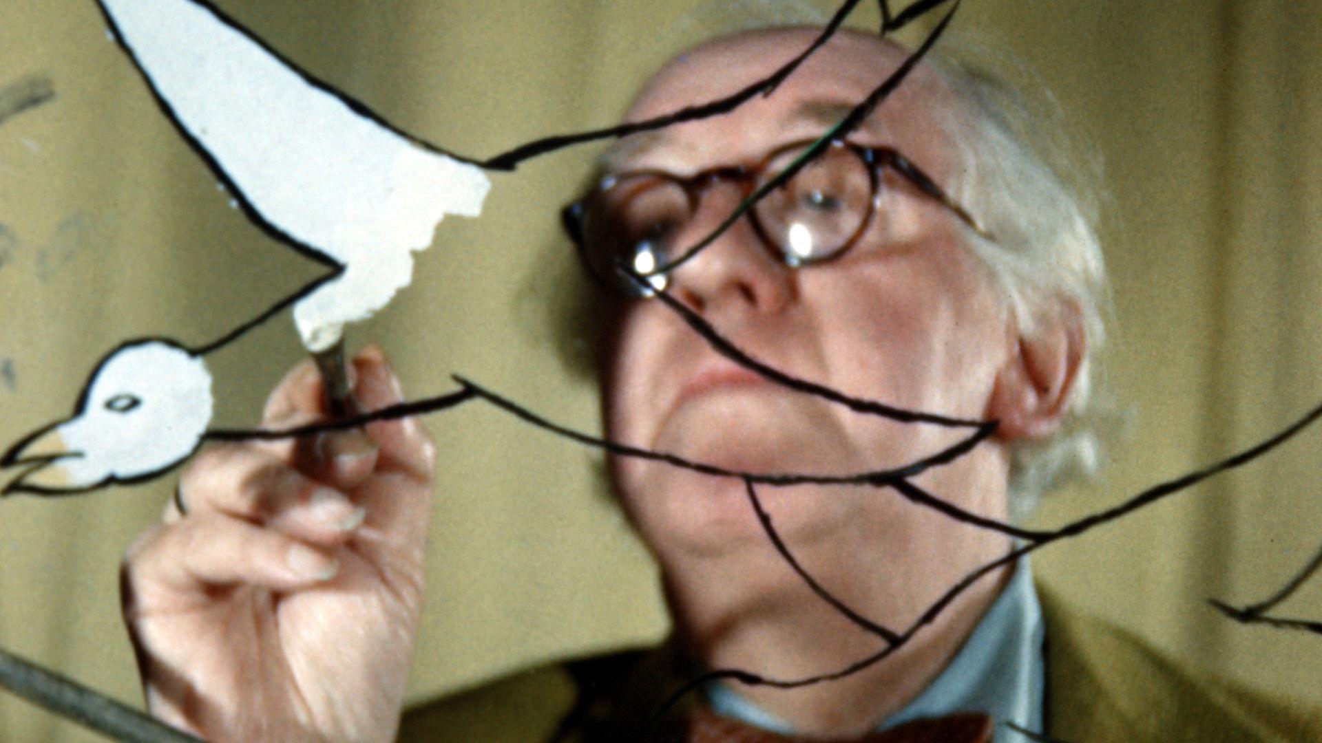 Quatre peintres belges au travail