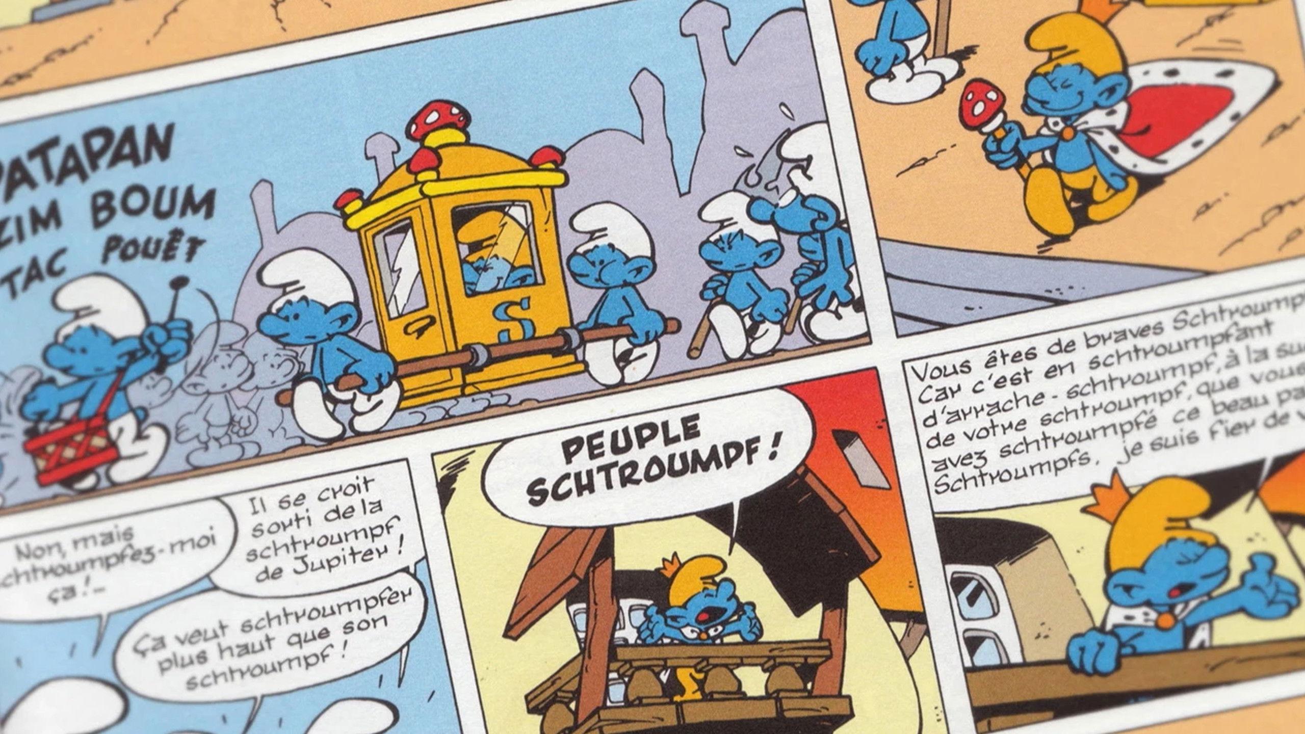 Bons baisers de la planète Schtroumpf