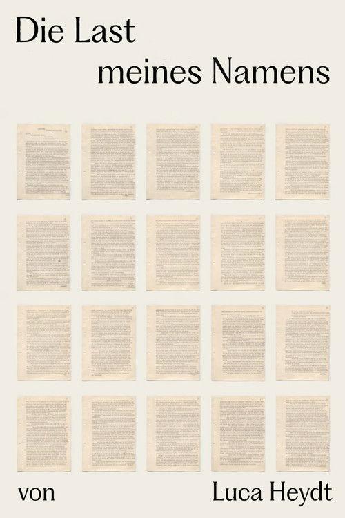 Die Last meines Namens