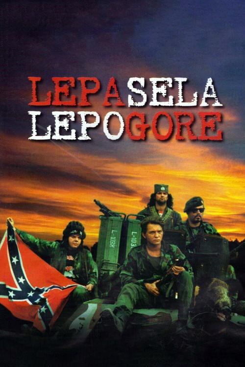 Piękna wieś pięknie płonie