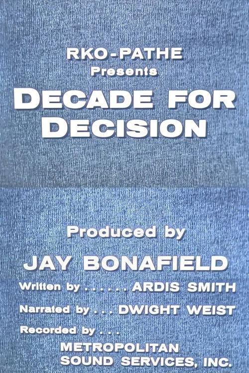 Decade for Decision
