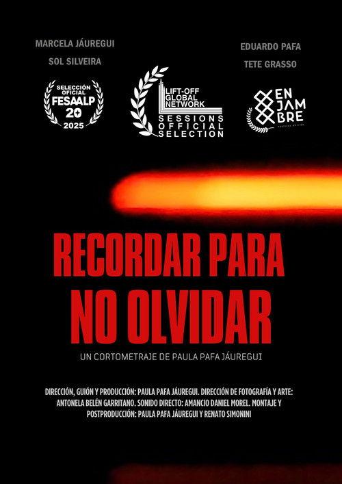 Recordar para no olvidar
