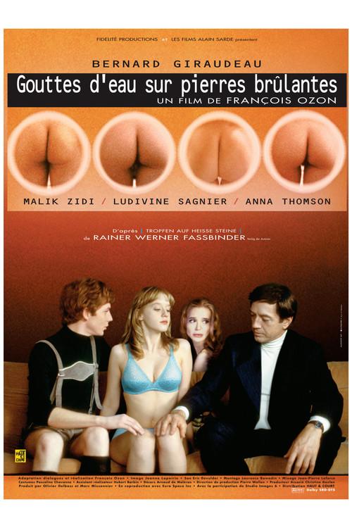 Krople wody na rozpalonych kamieniach