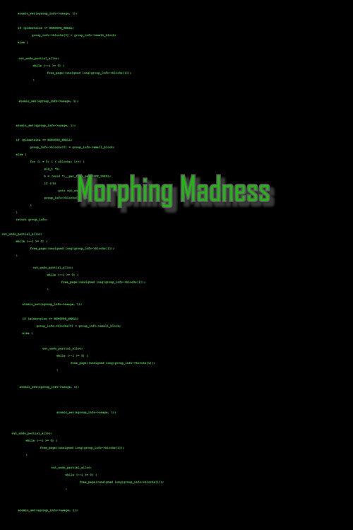 Morphing Madness