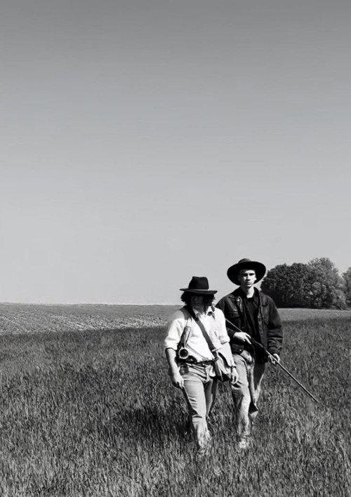Les deux trappeurs