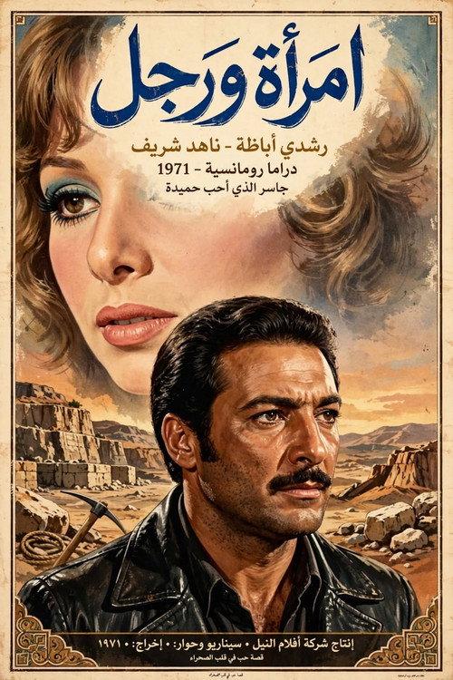 امرأة ورجل
