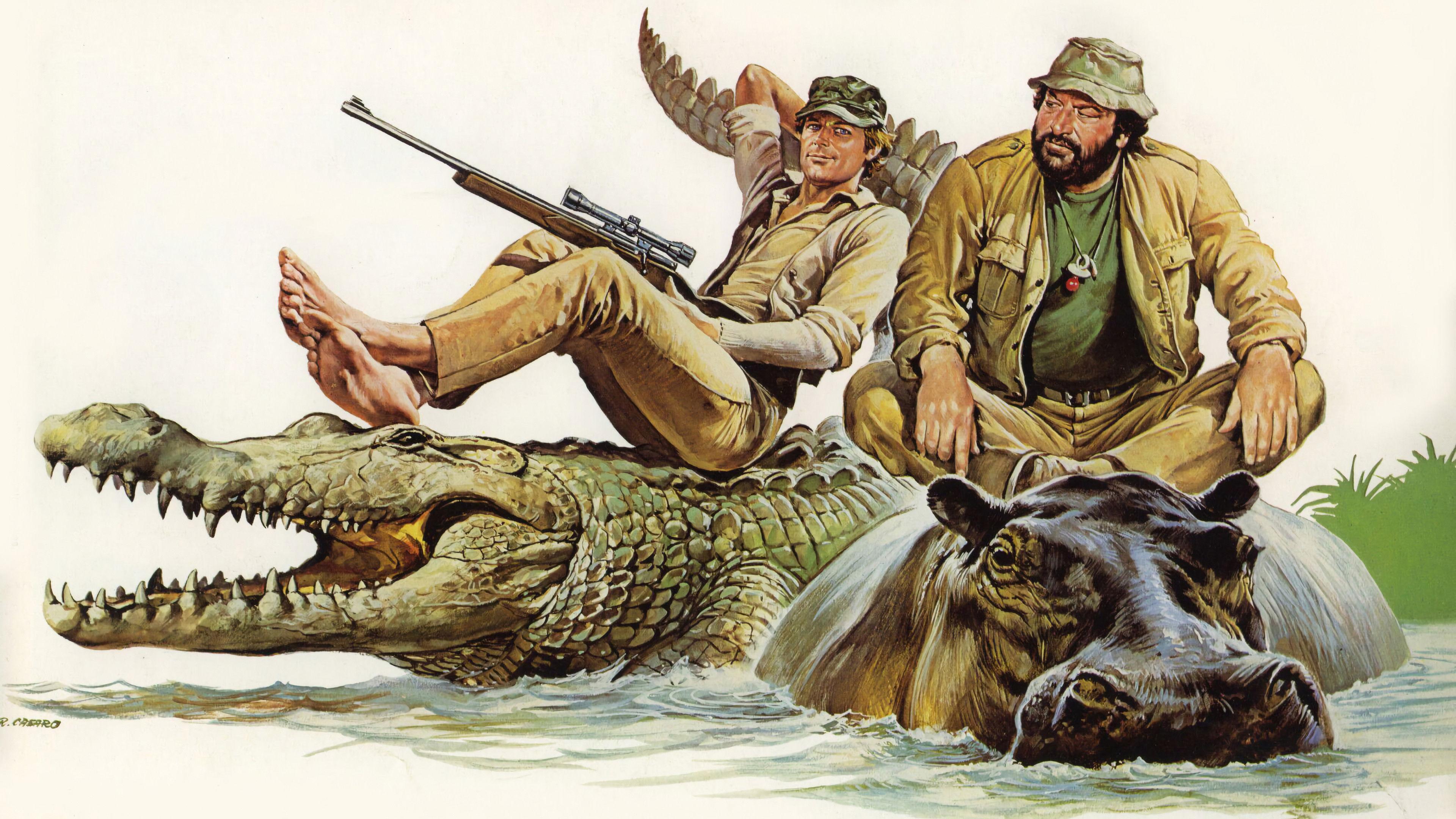 Krokodyl i jego hipopotam