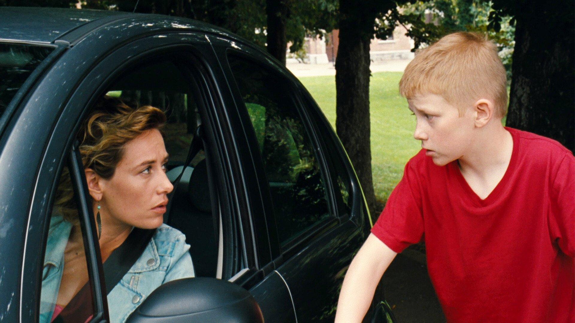 Chłopiec na rowerze