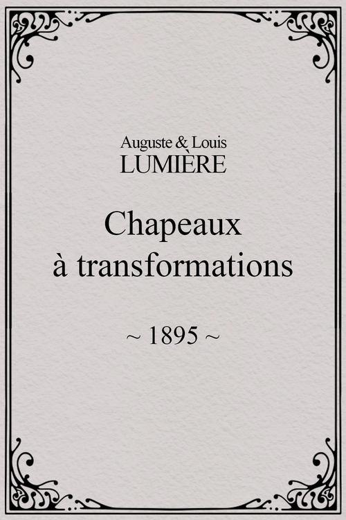 Chapeaux à transformation