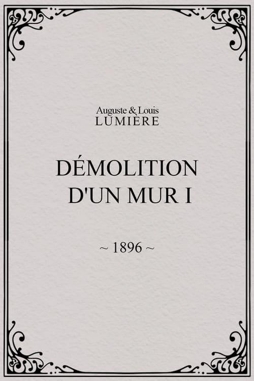 Démolition d'un mur I