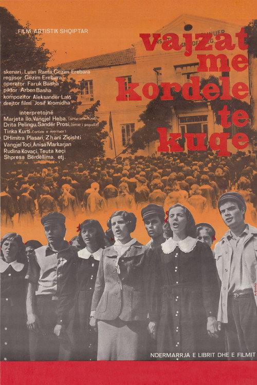 Dziewczęta z czerwonymi kokardami